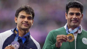 Revised Title:
Nadeem Sets Sights on Tokyo Showdown with Rival Chopra After Ostrava Victory