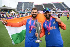 Sharma Hails Patel's Game-Changing Innings in India's T20 World Cup Triumph