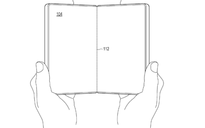 Conceptual design of Microsoft's new foldable device