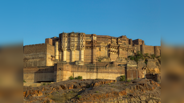 The Mehrangarh Fort serves as a prison in The Dark Knight Rises