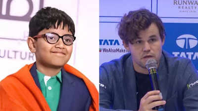 Aarit Kapil secures a draw with Magnus Carlsen