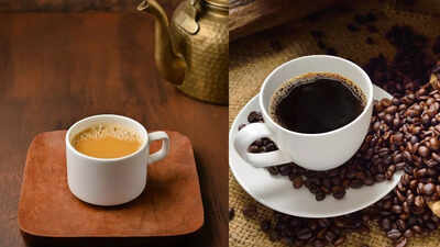 Comparing tea and coffee as morning beverages