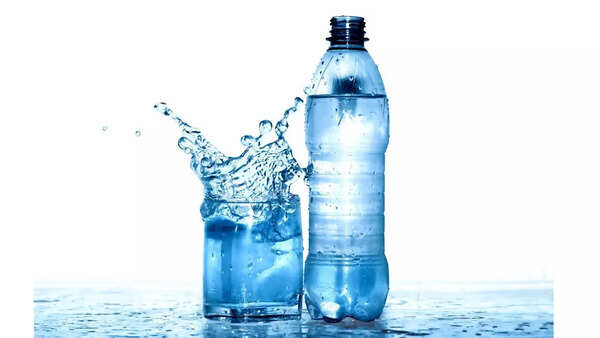 Glass of fresh water