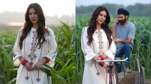 Sonam Bajwa showcasing perfect ethnic style