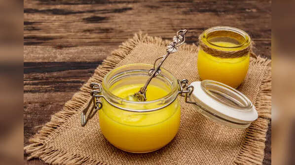 Using ghee for hair care